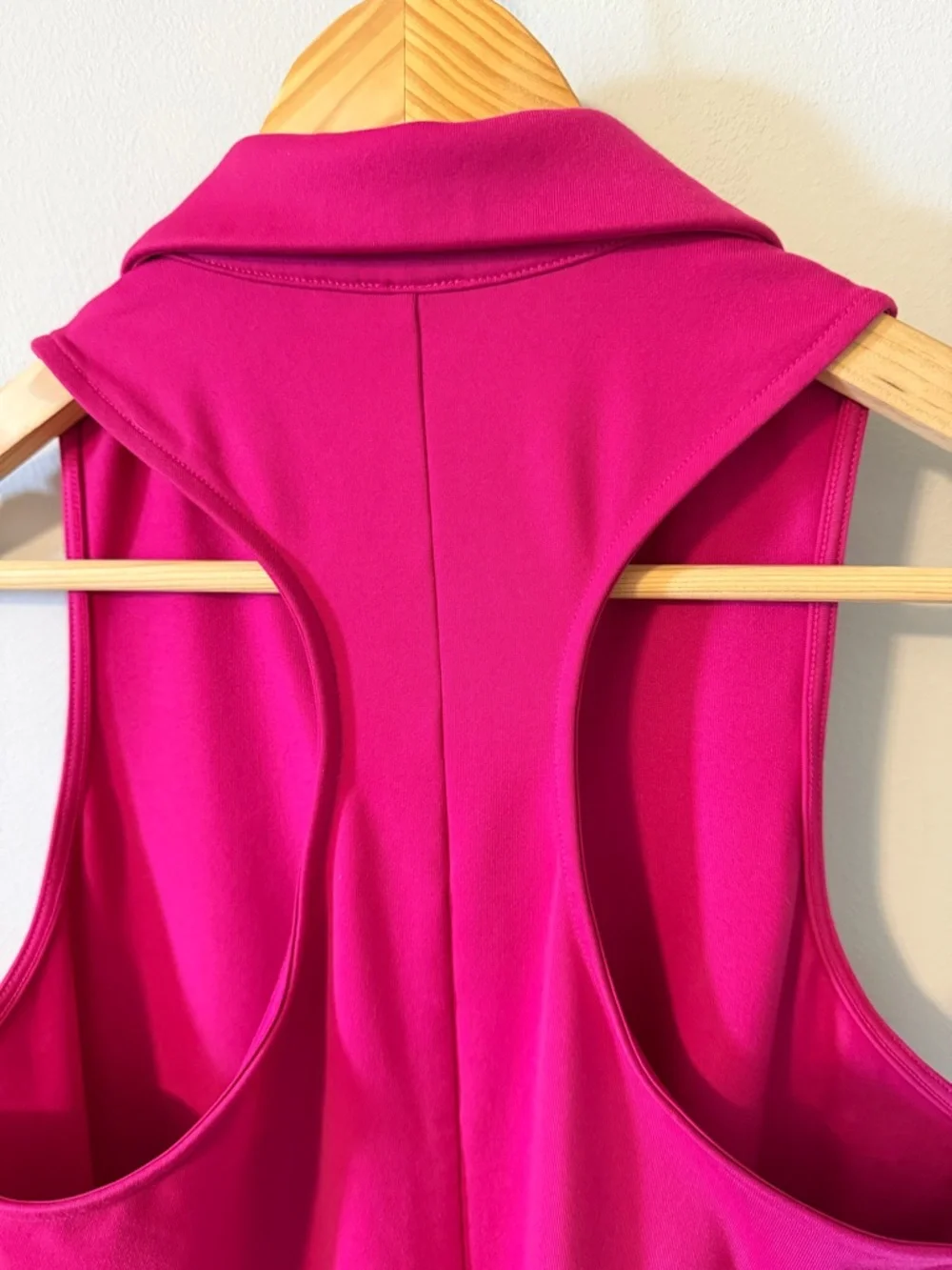 ALO Charmed Tennis Dress in Magenta Pink - Picture 9 of 10